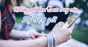 Đăng ký gói cước 3G MobiFone trọn gói không lo phát sinh thêm chi phí