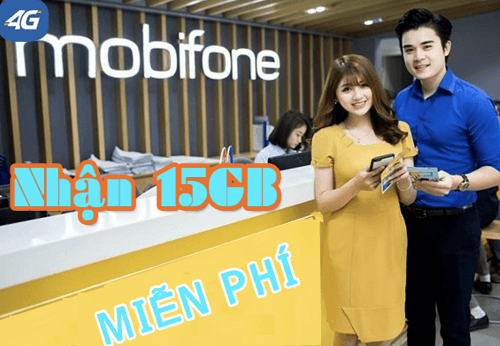 Nhận ngay 15GB data 4G miễn phí từ MobiFone