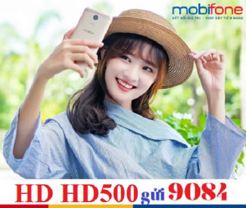 Dùng 4G thoải mái với 32GB/30 ngày khi đăng ký HD500 MobiFone