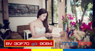 Đăng ký gói cước 3OF70 Mobifone chỉ 210k ưu đãi data, thoại, sms, tiện ích dùng 90 ngày