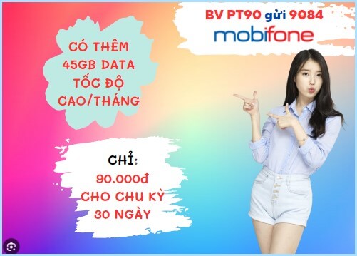 Cách đăng ký gói cước 3PT90 Mobifone nhận 135GB- sử dụng trong 90 ngày