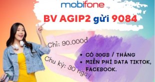 Đăng ký gói cước AGIP2 MobiFone nhận 30GB- free tiện ích suốt 30 ngày