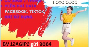 Đăng ký gói cước 12AGIP2 Mobifone dùng tiện ích miễn phí và online giá rẻ cả năm