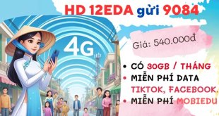 Đăng ký gói cước 12EDA Mobifone nhận 360GB data, dùng tiện ích thả ga