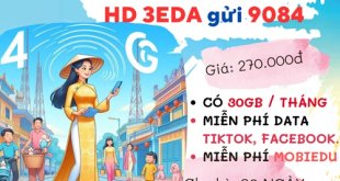 Đăng ký gói cước 3EDA Mobifone nhận 90GB data kèm tiện ích miễn phí