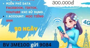 Đăng ký gói cước 3ME100 Mobifone nhận 90GB data, dùng tiện ích thả ga