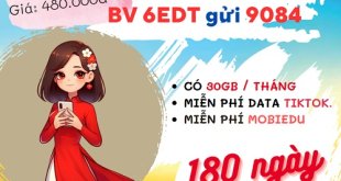 Đăng ký gói cước 6EDT Mobifone nhận ưu đãi data và học online giá rẻ