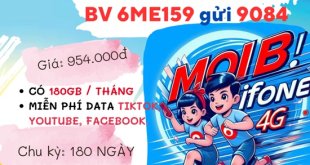 Đăng ký gói cước 6ME159 Mobifone nhận 1.080GB data, học tiếng Anh