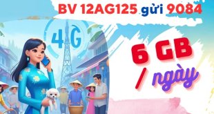 Đăng ký gói cước 12AG125 Mobifone nhận combo ưu đãi khủng data kèm tiện ích