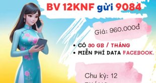 Đăng ký gói cước 12KNF Mobifone ưu đãi 360GB data, miễn phí tiện ích cả năm