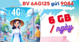 Đăng ký gói cước 6AG125 Mobifone nhận ưu đãi 6GB data/ngày suốt nửa năm