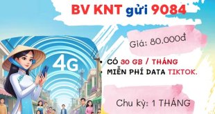 Đăng ký gói cước KNT Mobifone dùng data và tiện ích cả tháng chỉ 80k