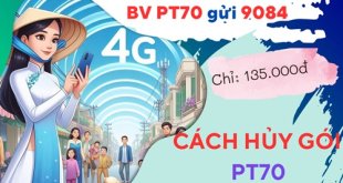 Hướng dẫn cách hủy gói cước PT70 Mobifone qua tổng đài 999