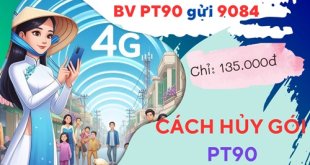 Cách hủy gói cước PT90 Mobifone cực nhanh chỉ với 1 tin nhắn