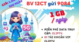 Đăng ký gói cước 12CT Mobifone có 30GB mỗi tháng, dùng 1 năm