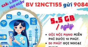 gói cước 12NCT155 Mobifone có ngay 5.5GB mỗi ngày, gọi thả ga, dùng 12 tháng