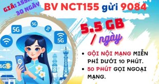 Đăng ký gói cước NCT155 Mobifone chỉ 155k dùng data, gọi thả ga cả tháng