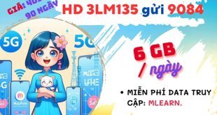 Đăng ký gói cước 3LM135 Mobifone online và dùng tiện ích thả ga 3 tháng chỉ 240k