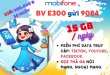 Gói cước E300 MobiFone: Có ngay 15GB mỗi ngày, gọi nội mạng và liên mạng, dùng 30 ngày